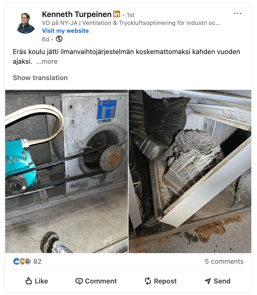 LinkedIn post by Kenneth